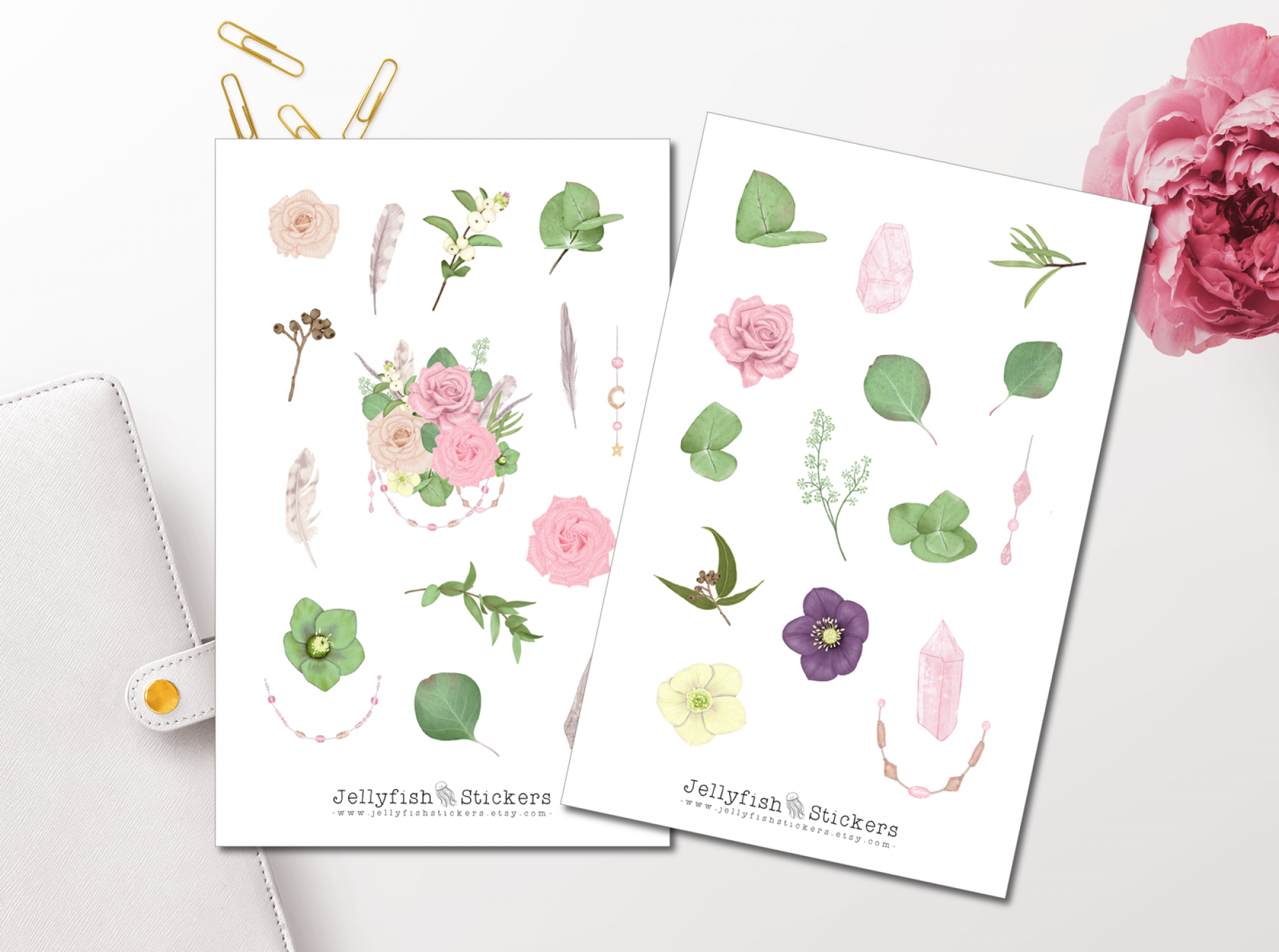 Flowers Sticker Set